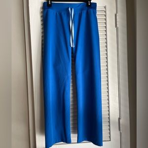 FIGS Livingston Scrub Pants XS Petite Royal Blue